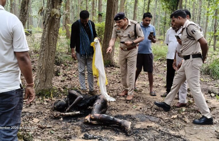 प्रतापपुर रोड पर संदिग्ध हालात में मिली लाश