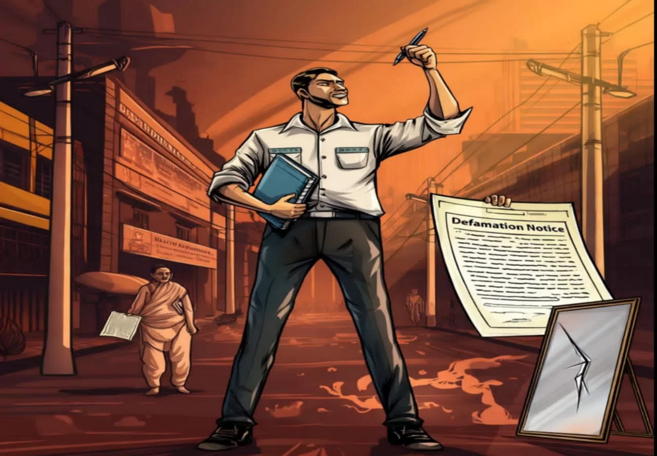 पत्रकार को बीएमओ ने भिजवाया नोटिस, हमर उत्थान सेवा समिति ने जताया कड़ी आपत्ति।