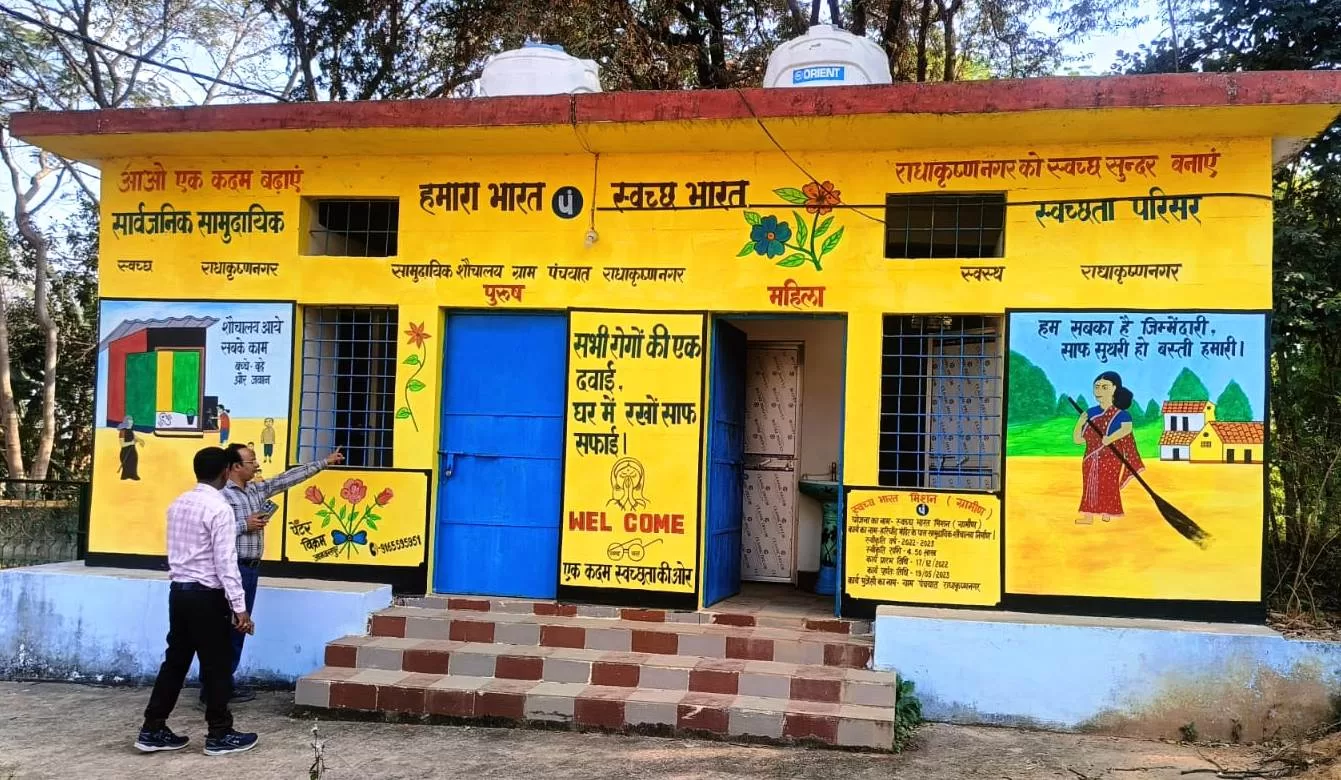 राज्य सलाहकार श्री पंडा ने स्वच्छता व्यवस्थाओं का लिया जायजा