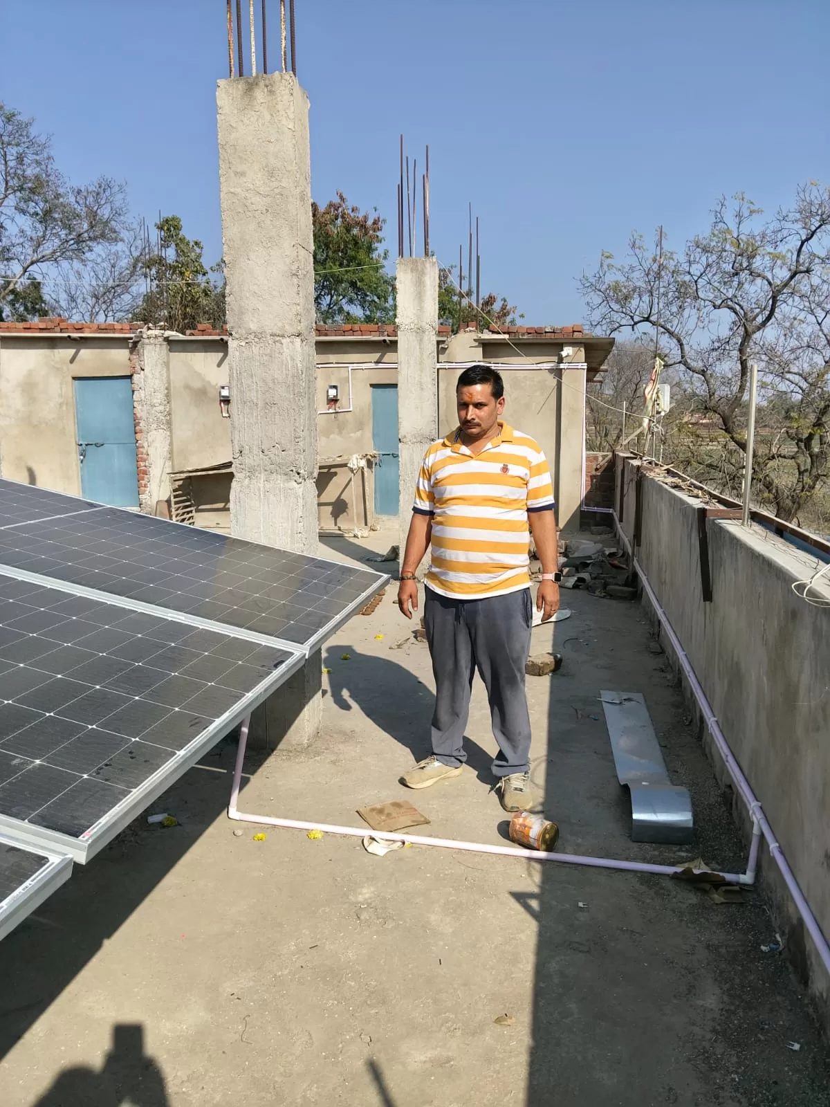 प्रधानमंत्री सूर्यघर योजना से विकास शर्मा को बिजली बिल से मिली राहत।