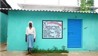 शासन की योजनाओं से जीतन राम हुए लाभान्वितपक्का घर का सपना हुआ पूरा