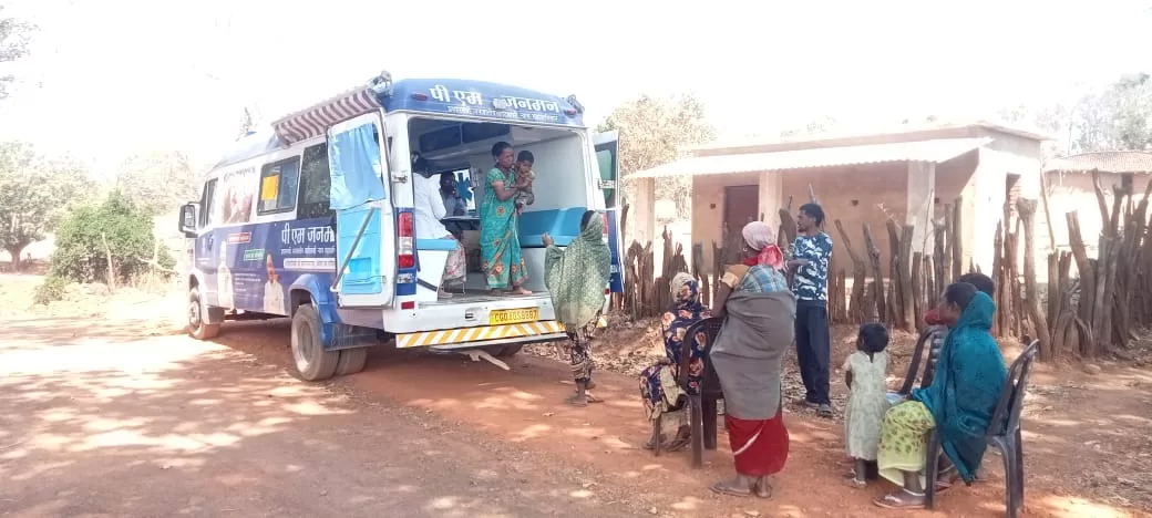 पीएम जनमन योजना से पीवीटीजी बस्तियों तक पहुंच रही स्वास्थ्य सेवाएंमोबाइल मेडिकल यूनिट के माध्यम से घर के समीप जांच एवं उपचार सुविधा